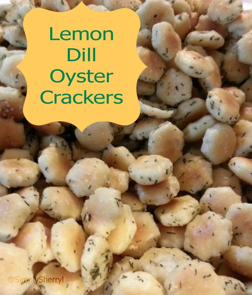 Lemon Dill Oyster Crackers