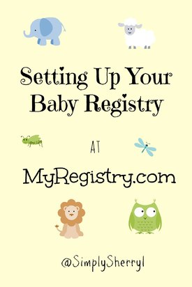 Setting Up Your Baby Registry