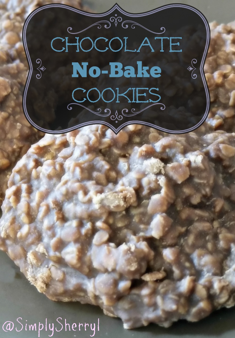 Chocolate no bake cookies