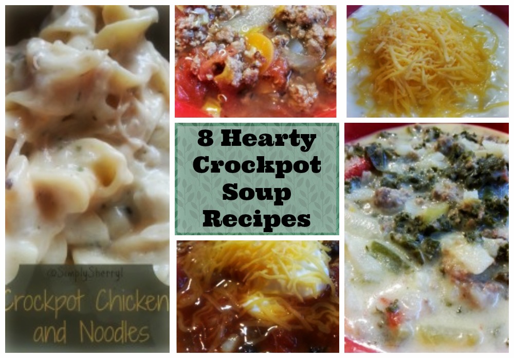 8 Hearty Crockpot Soup Recipes