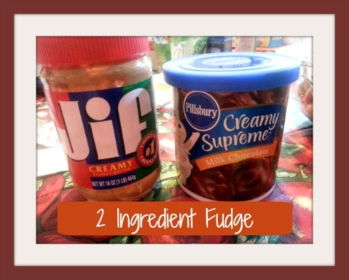 2 Ingredient Fudge
