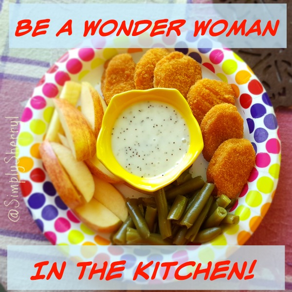 Wonder Woman in the Kitchen