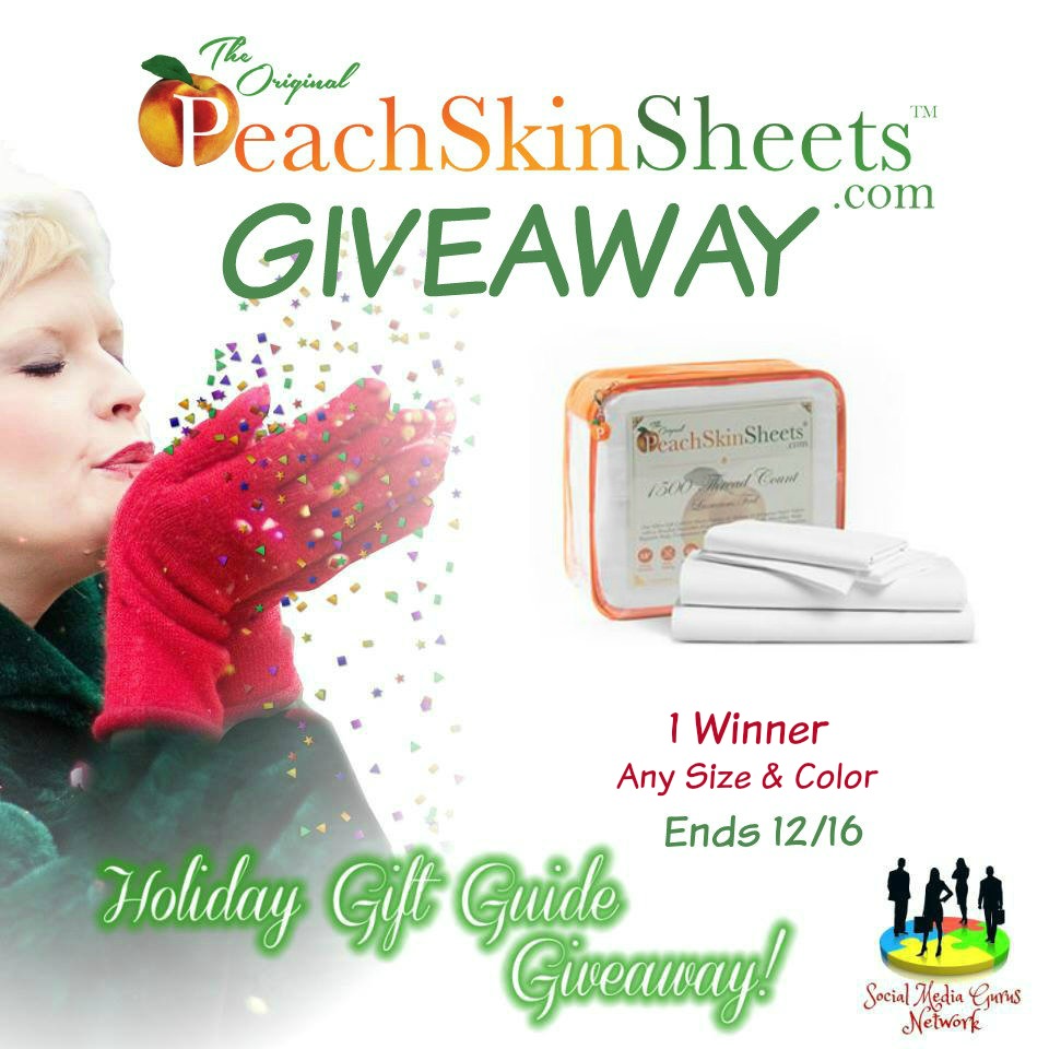 The PeachSkinSheets.com Holiday Giveaway