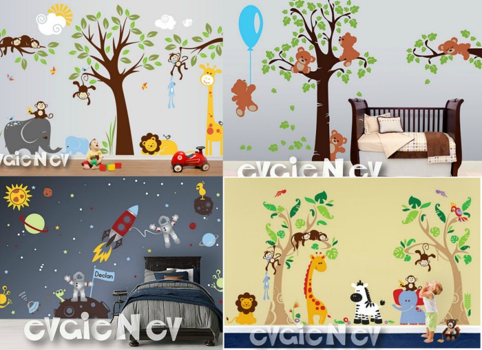 Evgie Wall Decal Nursery giveaway