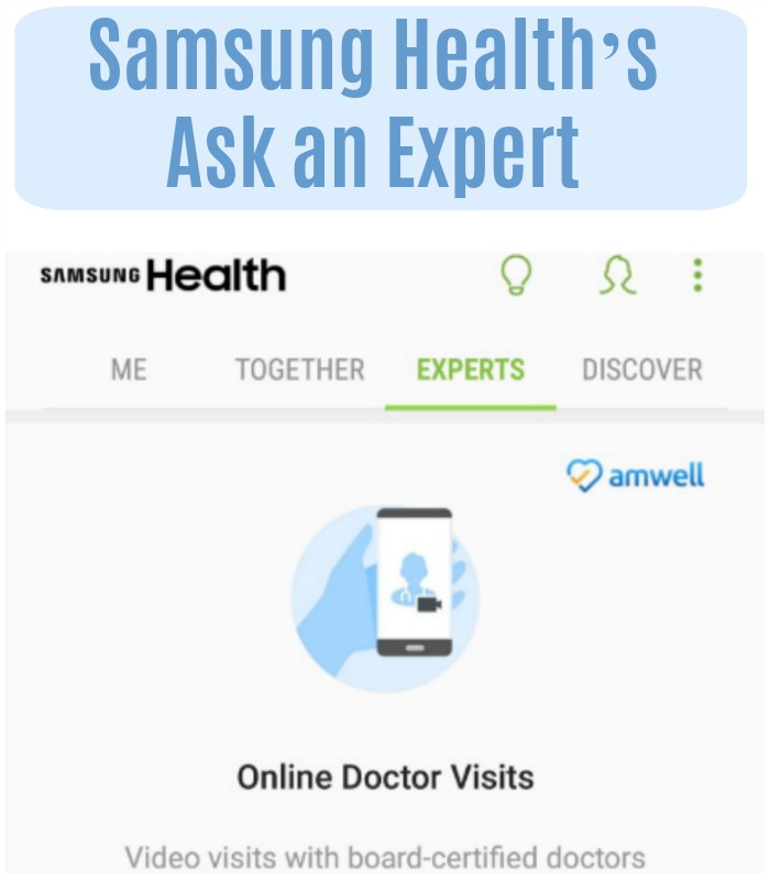 Samsung Health’s Ask an Expert