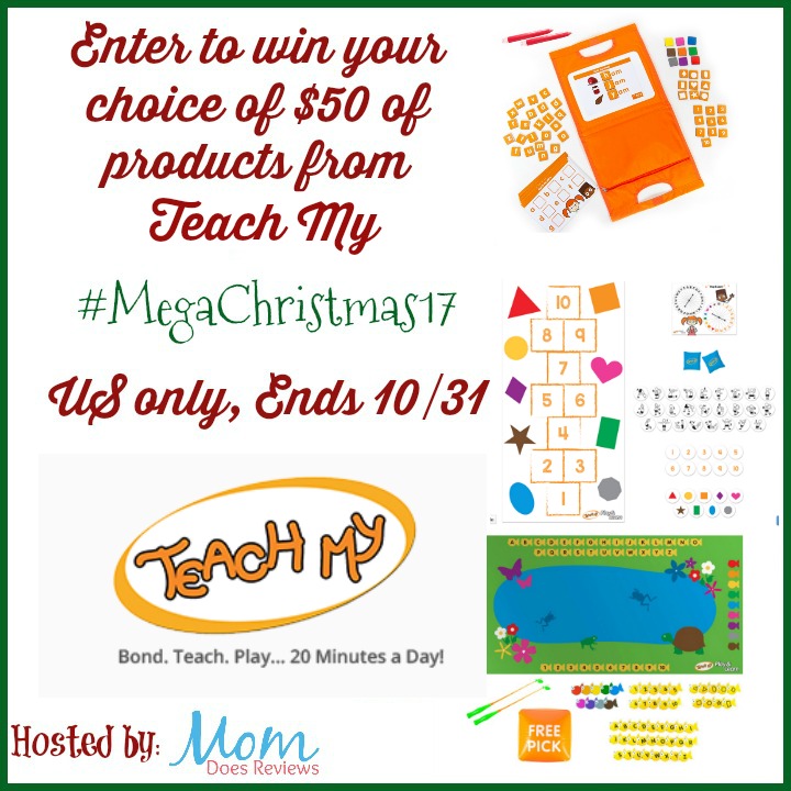 Teach My Giveaway, USA, Ends 10/31