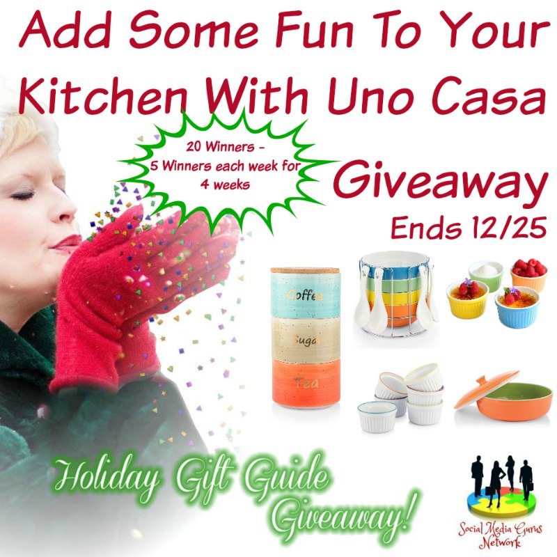 Welcome to the Add Some Fun To Your Kitchen With Uno Casa Giveaway!