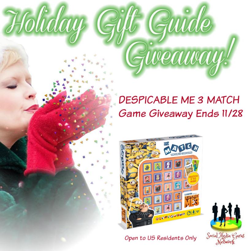 DESPICABLE ME 3 MATCH Game Giveaway