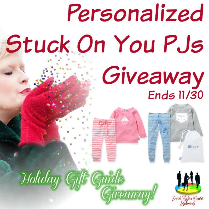 Personalized Stuck On You PJs Giveaway