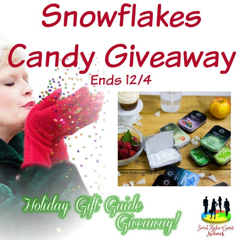Snowflakes Candy Giveaway