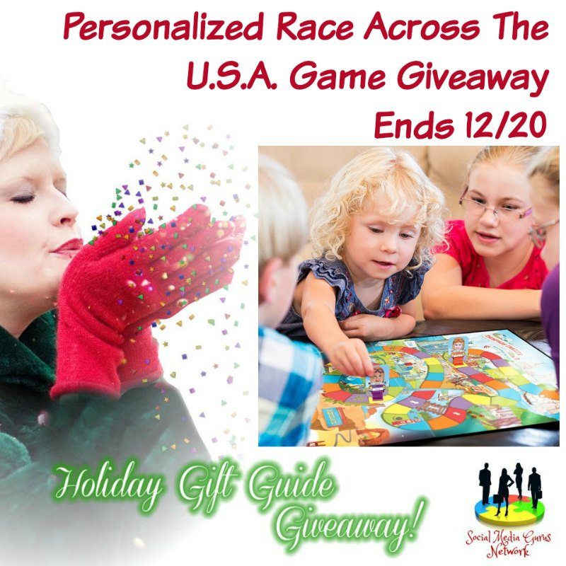 Personalized Race Across The U.S.A. Game Giveaway