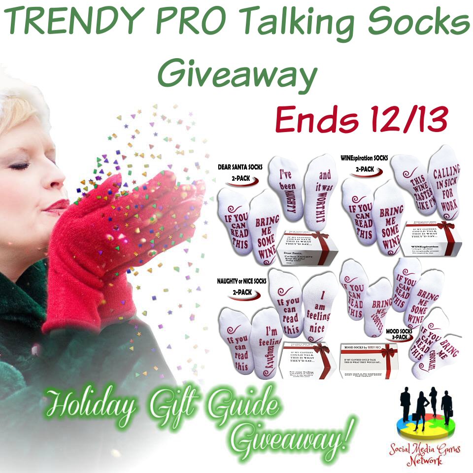 TRENDY PRO Talking Socks Giveaway