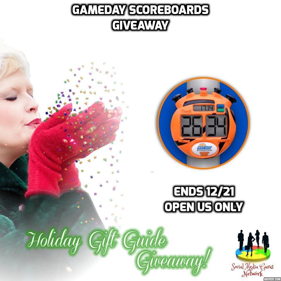 GameDay Driveway Basketball Scoreboard Giveaway
