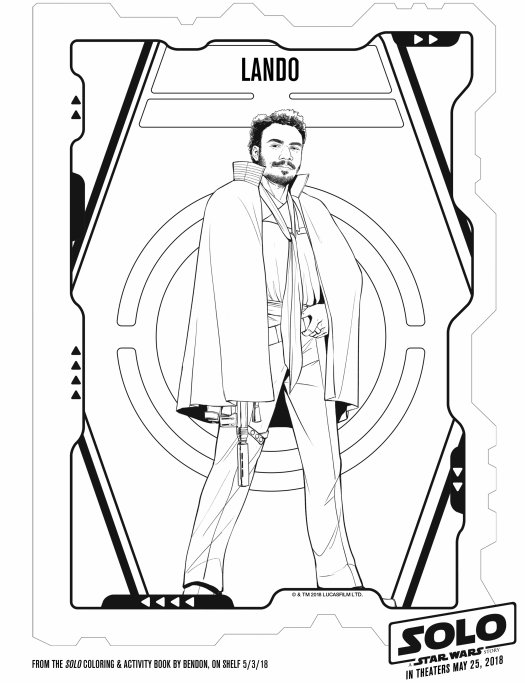 Solo: A Star Wars Story Coloring Page
