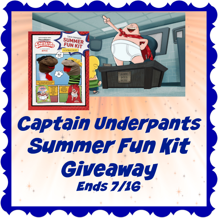Captain Underpants Summer Fun Kit