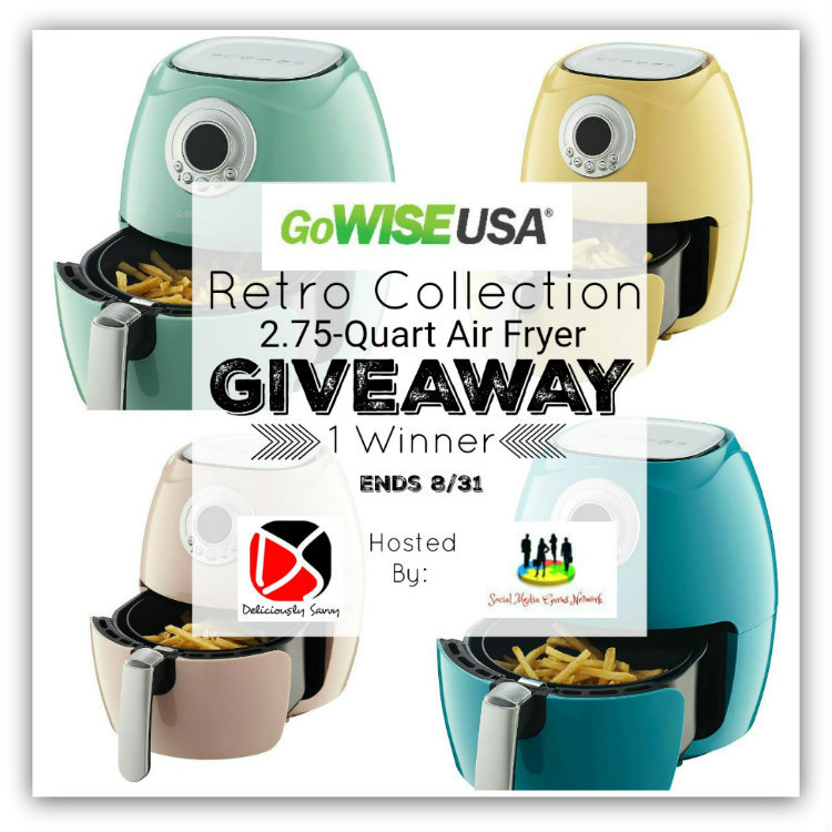 GoWISE USA Retro Collection Air Fryer Giveaway