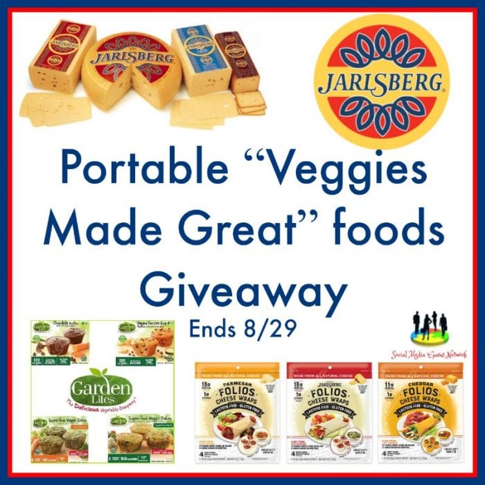 Portable “Veggies Made Great” Foods Giveaway
