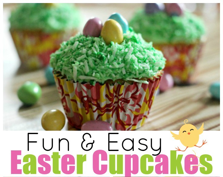 16 Fun & Easy Easter Cupcakes