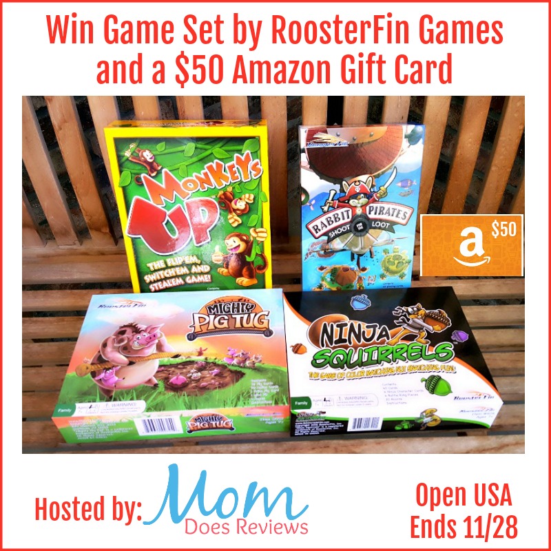 RoosterFin and Amazon Giveaway