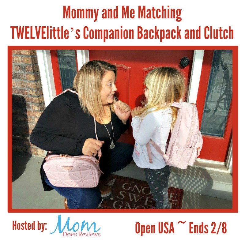 Mommy and Me TWELVElittle Companion Backpack and Clutch