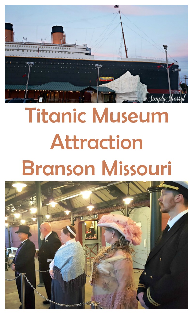 The Titanic Museum Attraction Branson Missouri. We attended a murder mystery while taking a personal tour of the @TitanicUSA with #BloggingBranson. What an emotional experience. It was on the 107th Anniversary. #TitanicRemembranceDay #hosted #BRTitanic