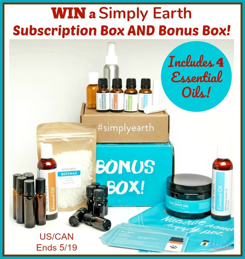 Win a Simply Earth Subscription Box AND Bonus Box 