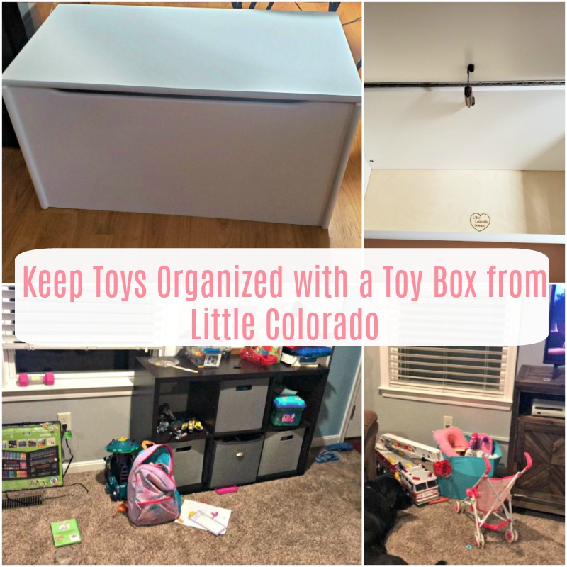 Keep Toys Organized with a Toy Box from Little Colorado