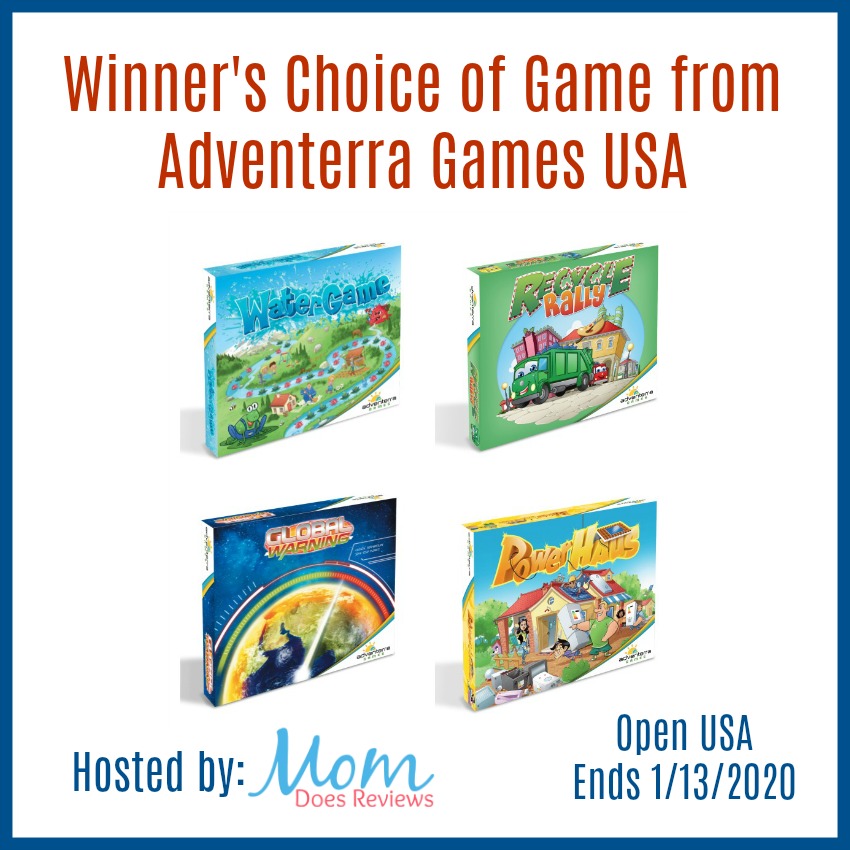 Win Your Choice of Game from  Adventerra Games