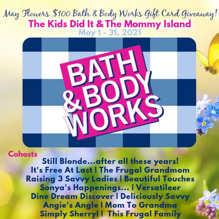 Enter to Win $100 Bath & Body Works Gift Card