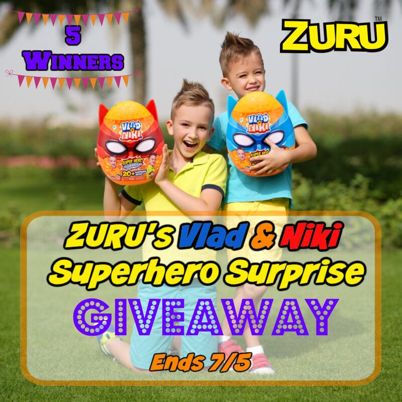 ZURU's Vlad & Niki Superhero Surprise Giveaway