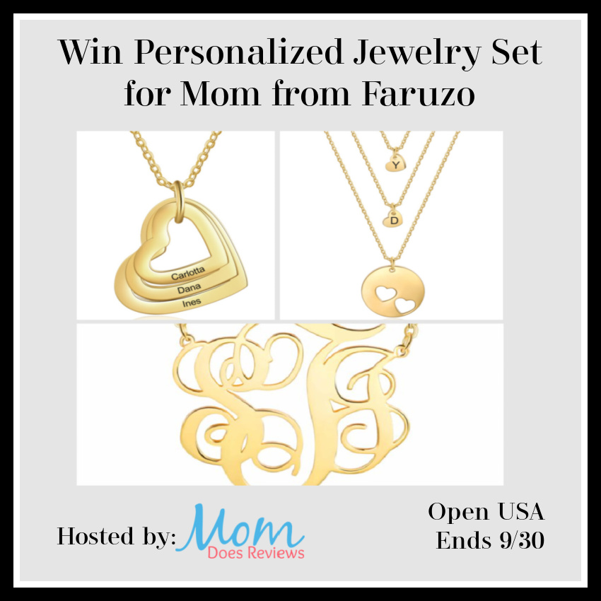Win A Jewelry Set for Mom from Faruzo