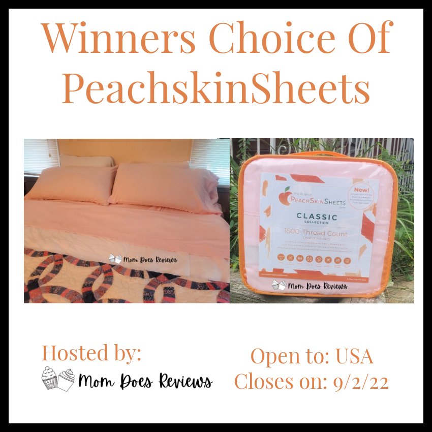 Winners Choice of PeachSkinSheets